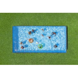 Bestway - Piscina APX 365 Rettangolare 956x488x132 Color Marmo Scuro 561KJ