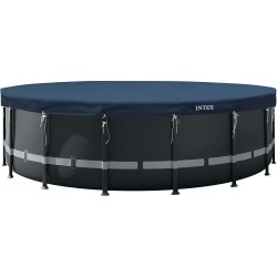 Intex 28085 - Copertura Invernale per Piscine Fuori Terra Rotonde, ⌀ 549 cm