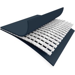 Intex 28085 - Copertura Invernale per Piscine Fuori Terra Rotonde, ⌀ 549 cm