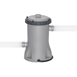 Bestway 56420 Power Steel Pro MAX 366x122cm - Piscina Fuori Terra Rotonda con Pompa di Filtrazione, Scaletta, Telo di Copertura