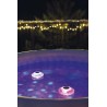 Bestway Luce piscina galleggiante a LED Multicolor 4 Colori 58419