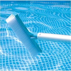 Intex 28003 Deluxe Kit di Pulizia per Piscine fino a 5.49 m, Grigio/Blu, 113.03 x 29.84 x 12.38 cm, Sacco in poliestere