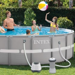 Intex 26664 Generatore Salino di Cloro per Piscine Piccole Metal Frame e Prisma