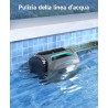 WYBOT C2 - Robot Pulisci Piscina Automatico Senza Fili a Batteria e doppia filtrazione
