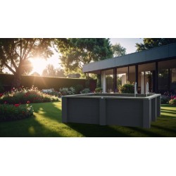 Piscina Composito GRE Serie AVANTGARDE 315x175 h96 rettangolare KPCOR2814T