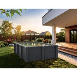 Piscina Composito GRE Serie AVANTGARDE 455x315 h125 rettangolare KPCOR