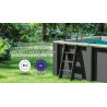 Piscina Composito GRE Serie AVANTGARDE 595x315 h 126 KPCOR60LT