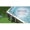 Piscina Composito GRE Serie AVANTGARDE 595x315 h 126 KPCOR60LT