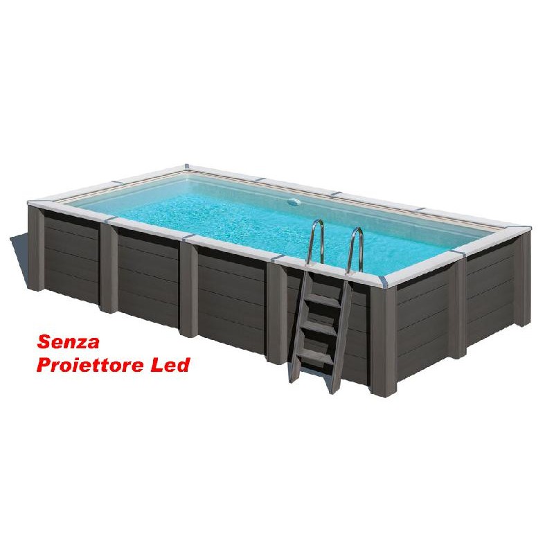 Piscina Composito GRE Serie AVANTGARDE 595x315 h126 rettangolare KPCOR60T