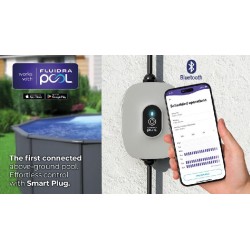 Piscina acciaio GRE Serie ANTRACITE 500x300 h 132 ovale KITPROV508GY