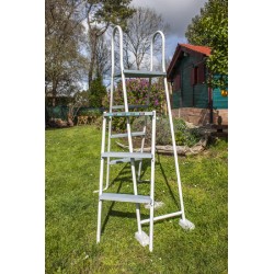 Piscina acciaio GRE Serie ANTRACITE 500x300 h 132 ovale KITPROV508GY