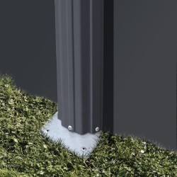 Piscina acciaio GRE Serie ANTRACITE 730x375 h120 ovale KIT730GY