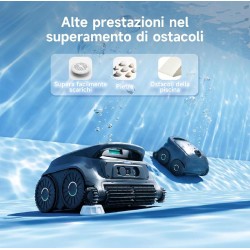 WYBOT B1 OS600- Robot Pulisci Piscina Automatico Senza Fili a Batteria
