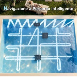 WYBOT B1 OS600- Robot Pulisci Piscina Automatico Senza Fili a Batteria