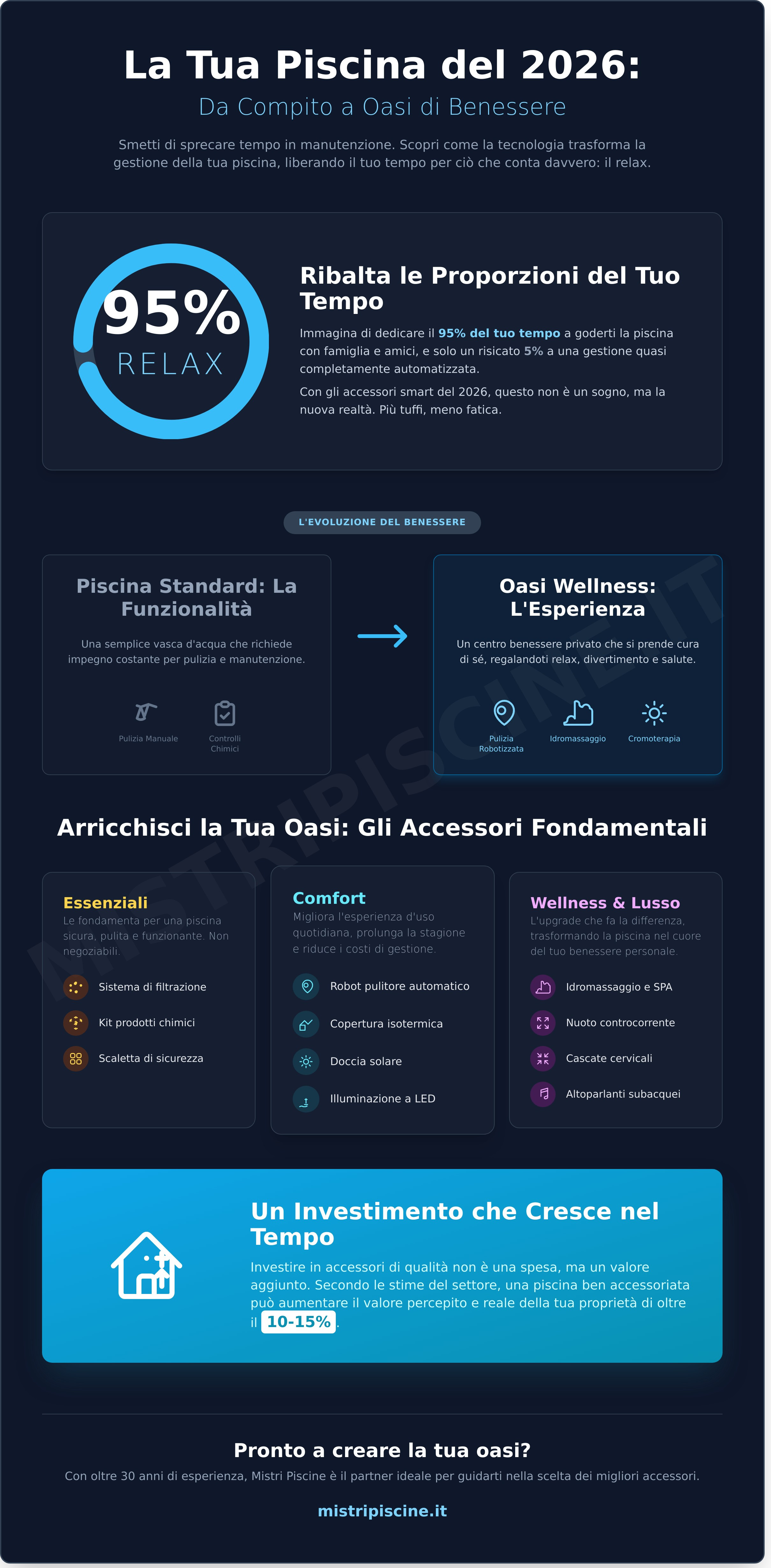 Accessori e Wellness per Piscina: La Guida Completa 2026 per il Tuo Relax