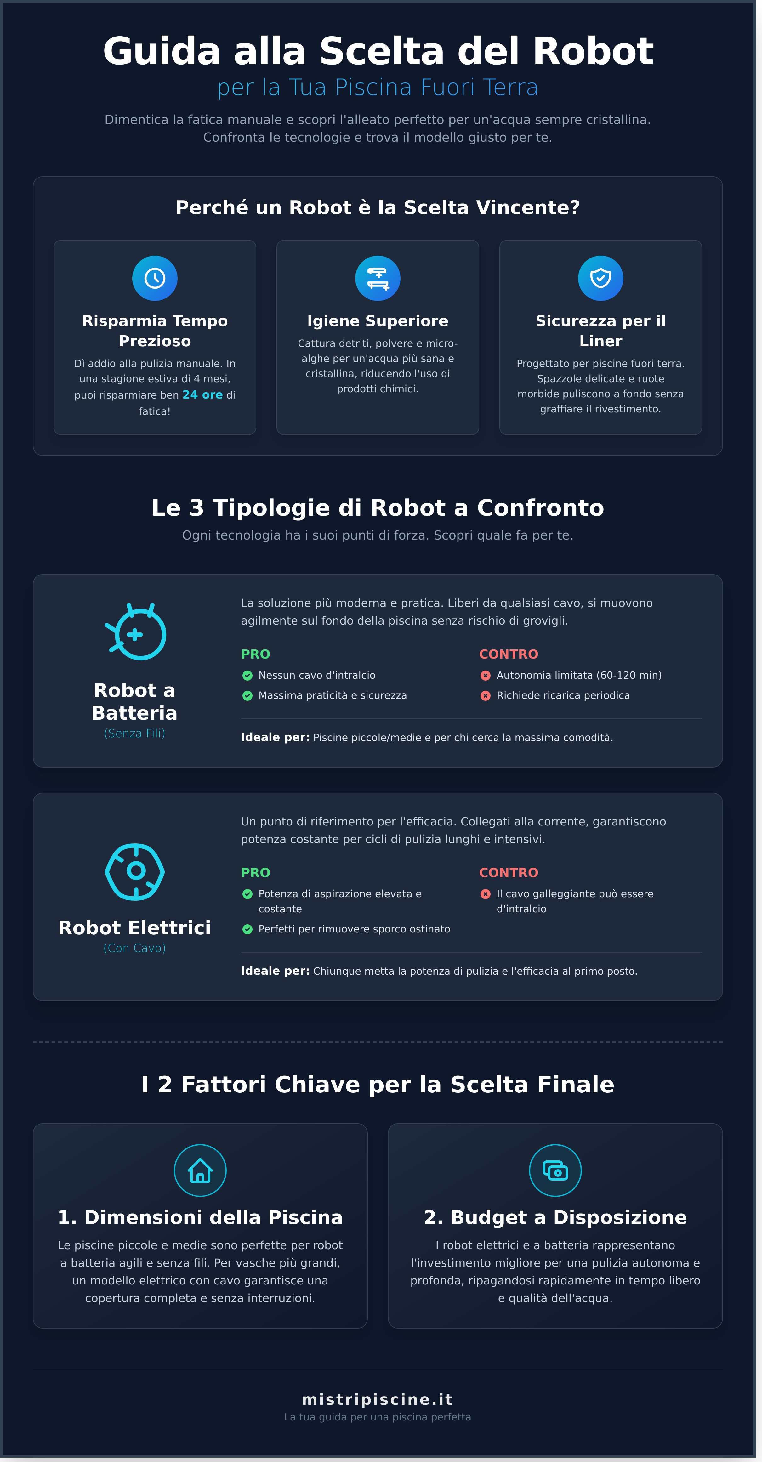 Robot Piscina Fuori Terra: La Guida Completa per un'Acqua Sempre Pulita